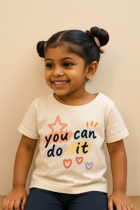 Girl's Crew Neck T-Shirt