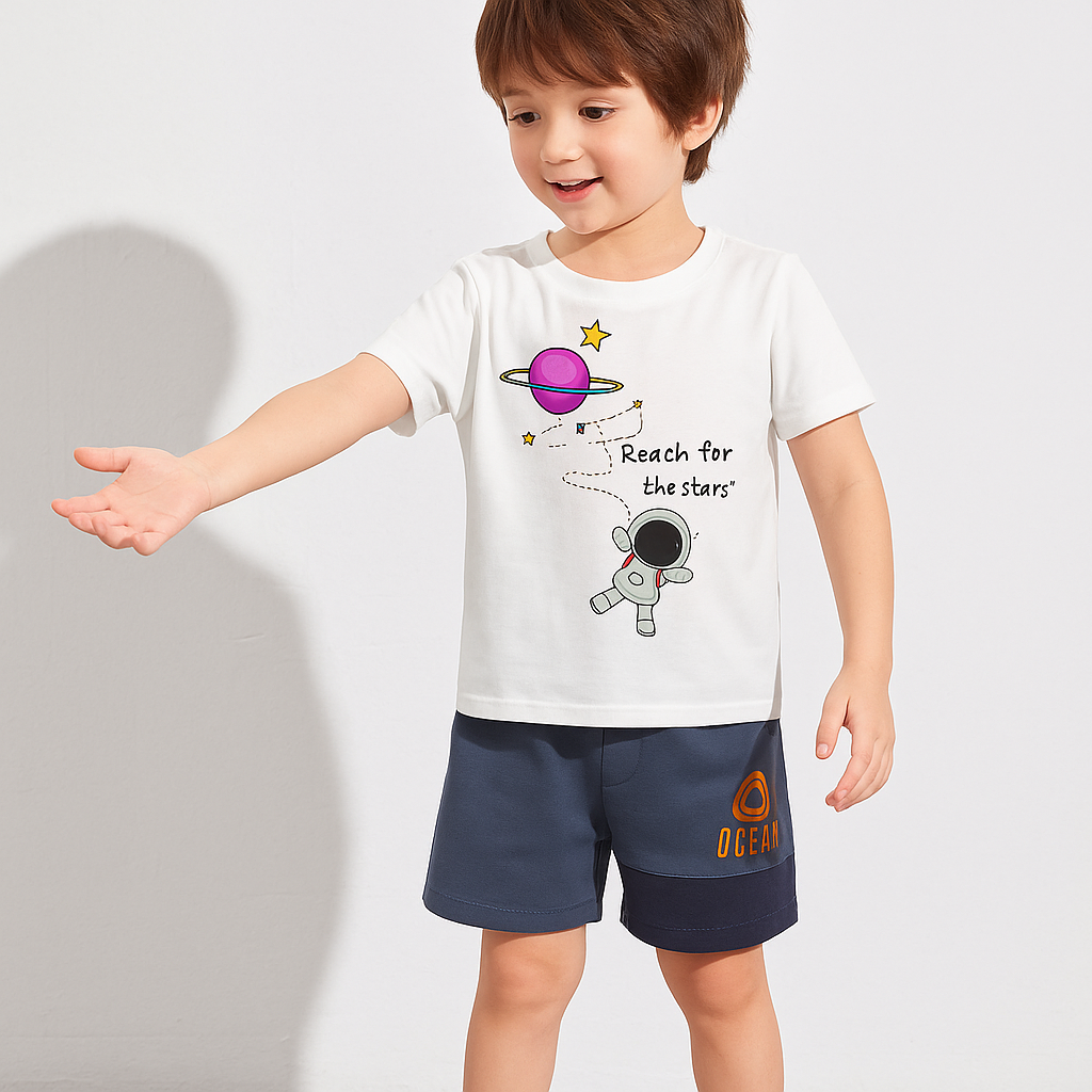 Boy's Crew Neck T-Shirt