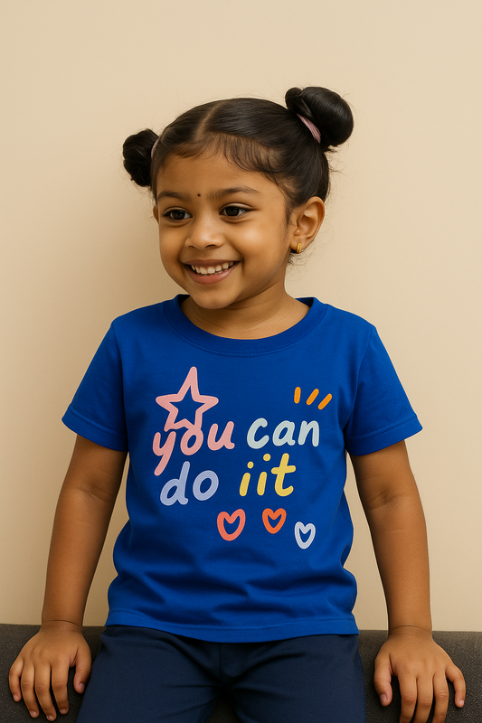 Girl's Crew Neck T-Shirt